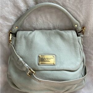 Marc by Marc Jacobs Leather (Light Mint Green) Crossbody/Handbag EUC!